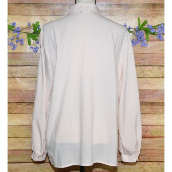 Vintage Southern Lady 3 Piece Set Midi Skirt, Blouse & Cardigan Sweater Size XL - Picture 13 of 16